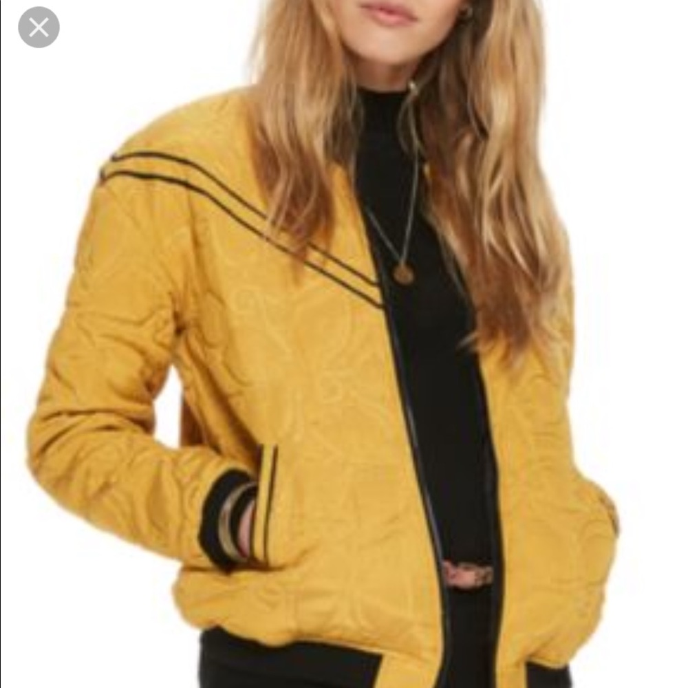 Scotch & Soda quilted bomber jacket XS